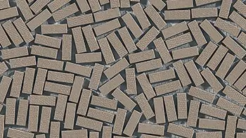 P-saico Clay Mix Tiles